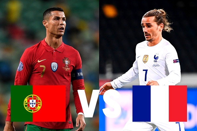 مباراة فرنسا والبرتغال يلا شوت