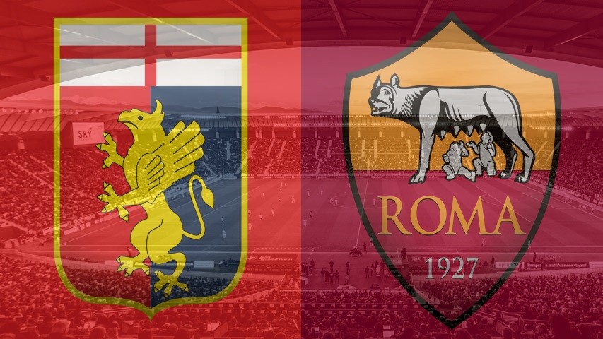 مباراة روما وجنوى